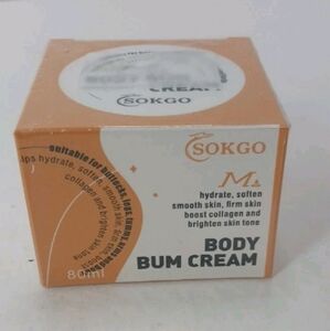 Sokgo Body Bum Cream Hydrate Soften Smooth Firm -Vanilla pistachio 80M